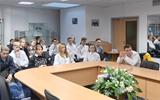 Члены мемориального отряда Поста №1 во время посещения архива 1