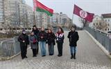 Работники НАРБ на митинге и возложении цветов на «Острове Мужества и Скорби» 007