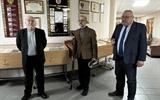 Директор НАРБ А.К.Демянюк обратился с приветственным словом к участникам выставки 002