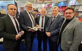 Участники презентации книги «Белорусские партизаны» (слева направо) - В.Л.Лакиза, В.В.Данилович, А.М.Литвин, А.А.Коваленя, С.В.Кулинок 001