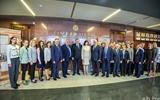 Участники презентации выставки «Подвиги и судьбы партизан в документах» 004