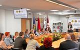 Заместитель директора Национального архива Республики Беларусь Е.А.Стуканова выступает перед гостями 1_на_сайт_на_сайт