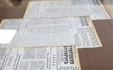 На выставке представлена газетная коллекция НАРБ 004